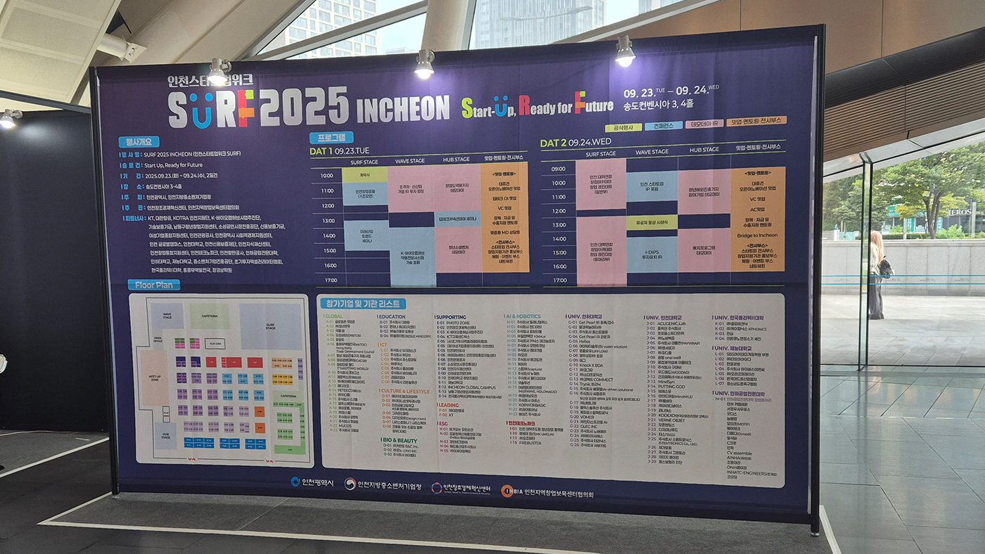 WITIVE at Incheon Startup Week SURF 2025 — Future-ready networking with CONNECT
